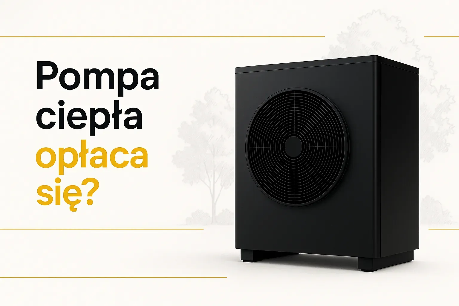 Kadr z filmu o opłacalności pompy ciepła